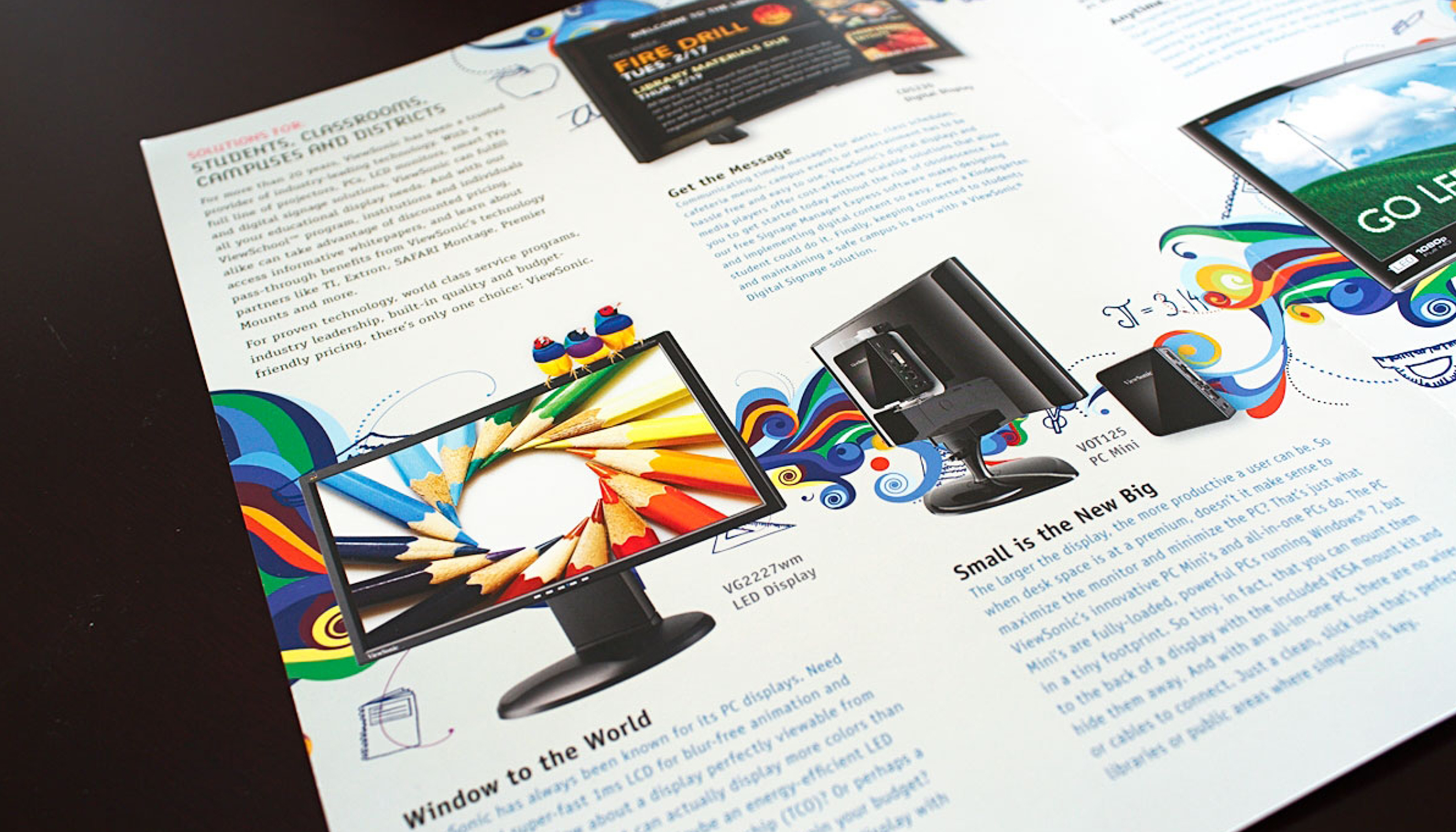 ViewSonic Brochure Design